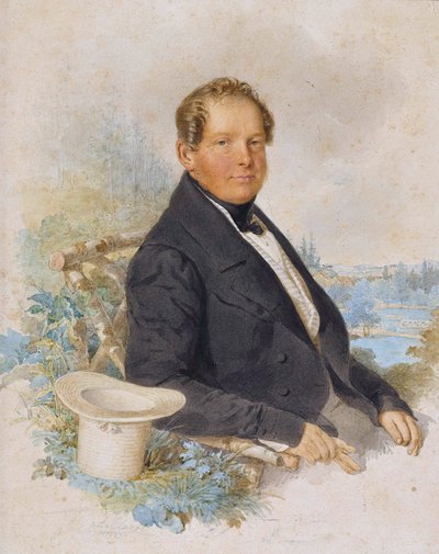 Kroonprins Friedrich Wilhelm van Pruisen (1795-1861) door Alexander Clarot